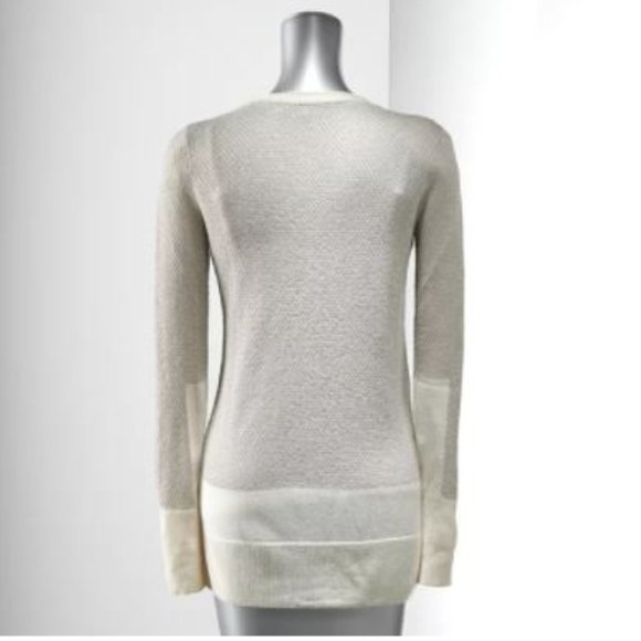 Simply Vera Vera Wang Lurex Cardigan Sweater L - Picture 9 of 9